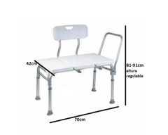Silla De Transferencia Para Bañera De Aluminio Regulable