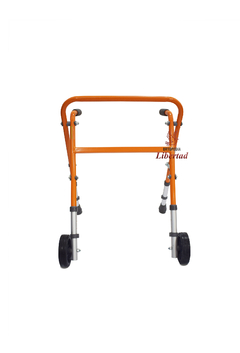 Imagen de Andador Tijera Pediatrico Plegable Chico Regulable Ruedas