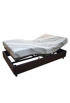Cama Eléctrica Articulada Tipo Ortopédica Con Colchón 1,40 x 2 mt