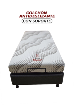 Cama Eléctrica Articulada Tipo Ortopédica Con Colchón 0,80 x 2 mt - Ortopedia Libertad Srl