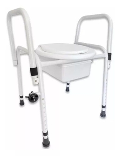 Eleva Inodoro Ortopédico Apoyabrazos Desmontable Con Timbre - comprar online