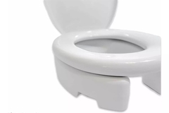 Asiento Suplemento Eleva Inodoro Reforzado Hasta 150 Kilos - Ortopedia Libertad Srl