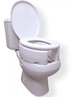 Asiento Suplemento Eleva Inodoro 16,5cm Reforzado Hasta 150k