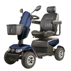 Scooter Heavy Duty Eléctrico Motorizado 4 Ruedas Neumáticas