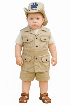 Fantasia Safari Infantil - comprar online