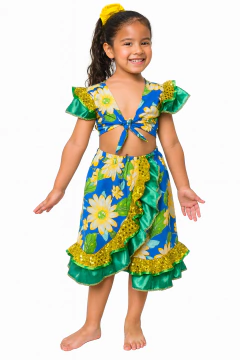 Fantasia Carmem Miranda Infantil - comprar online