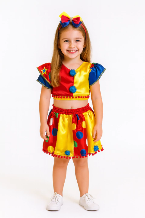 Fantasia Palhaçinha Infantil - comprar online