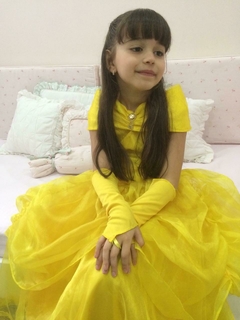 Fantasia Bela Super Luxo - Varinha Mágica Fantasias