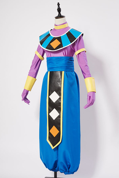 Fantasia Super Bills Deus Da Destruição Dragon Ball Infantil - Varinha Mágica Fantasias