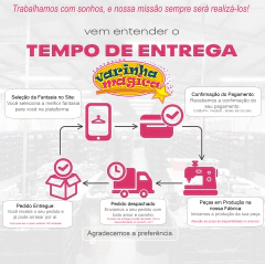 Fantasia Halloween Fantasma Infantil - Varinha Mágica Fantasias