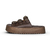 Sandália Flatform Com Fivelas Marrom - Eloá - comprar online