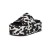 Tamanco Flatform Animal Print Vaca Preto - Jessica Leal