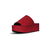 Tamanco Feminino FlatForm Vermelho na internet