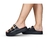 Sandália Flatform Com Fivelas Preto - Eloá - loja online