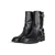 Bota Biker Cano Curto Preto Com Fivelas - Jessica Leal