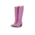 Bota Texana Cano Longo Rosa - Jessica Leal
