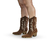 Bota Cano Curto Texana Country Camurça Marrom - Valência - loja online