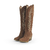 Bota Cano Longo Texana Country Camurça Caramelo - Valência - Jessica Leal