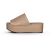 Tamanco Flatform Feminino Nude - comprar online