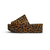 Tamanco Flatform Onça Pelo - comprar online