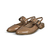 Sapatilha Mule Bico Fino Aberta Nude - comprar online