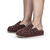 Clog Feminino Anatômico Com Tachas Marrom