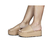 Imagem do Tamanco Flatform Feminino Nude