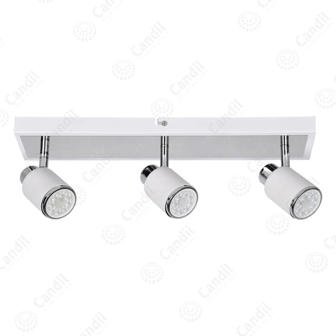 Aplique pared o techo JULITA GU10 3 Luces CANDIL