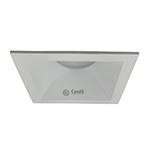 Embutido techo COSME cuadrado fijo 1 luz led GU10 CANDIL