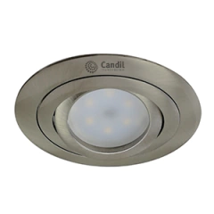 Embutido techo FIDEL circular orientable 1 luz led GU10 CANDIL en internet