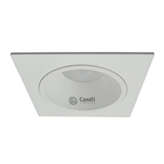 Embutido techo ORSON cuadrado fijo 1 luz led GU10 CANDIL - comprar online
