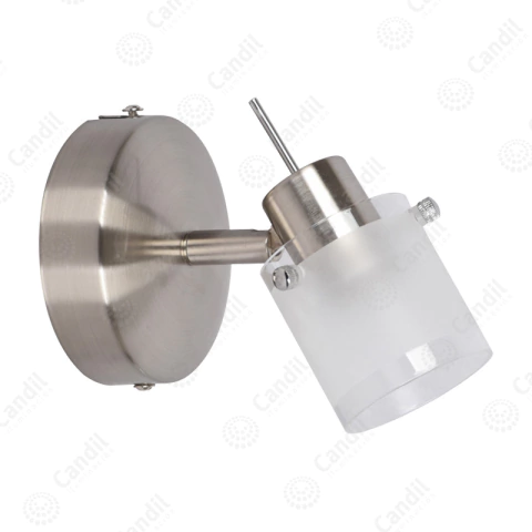 Aplique pared o techo velador VISTRA 1 luz GU10 CANDIL