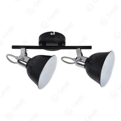 Aplique pared o techo LENORA 2 luces E14 CANDIL - comprar online