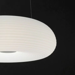 Colgante techo AUSTER circular 23w Ø28cm blanco VONDERK - Artyluz Iluminacion