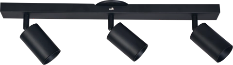 Aplique pared o techo POLA 3 luces GU10 bronce CANDIL