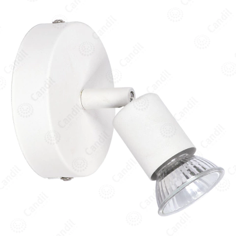 Aplique pared o techo SUPER 1 luz GU10 CANDIL