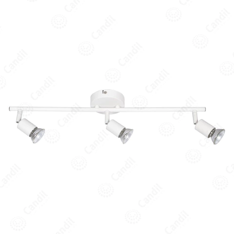 Aplique pared o techo SUPER 3 luces GU10 CANDIL