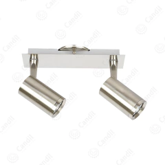 Aplique pared o techo TÉMPANO 2 luces GU10 CANDIL - comprar online