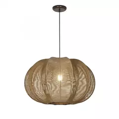 Colgante techo CAIRO 1 luz E27 hilo de polipropileno tejido gajos Ø58 CARILUX - comprar online