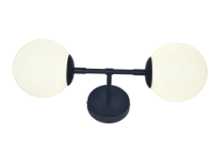 Aplique pared o techo SENSEI 2 luces G9 tulipa de vidrio CANDIL - comprar online