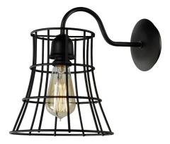 Aplique Pared GALERA 1 luz E27 jaula vintage industrial LMZ en internet