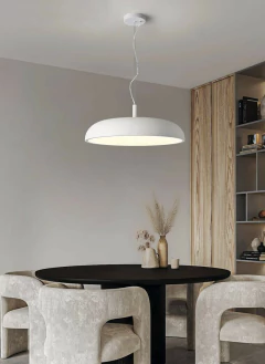 COLGANTE LED CIRCULAR DAKAR L BLANCO MINIMALISTA 80W DAB en internet