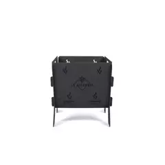 FOGONERO Y PARRILLA ASADOR PAMPA LEÑERO DESMONTABLE CUADRADO LB - comprar online