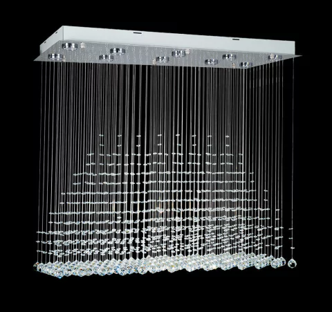 COLGANTE PLAFON LED KEOPS BASE DE 40 X 80 CM.