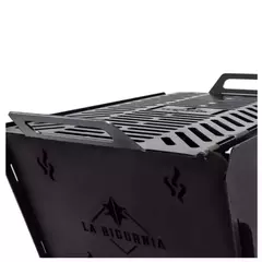 FOGONERO Y PARRILLA ASADOR PAMPA LEÑERO DESMONTABLE CUADRADO LB en internet