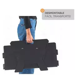 FOGONERO PARRILLA Y 1/2 PLANCHETA ASADOR PAMPA DOBLE DESMONTABLE RECTO LB - tienda online