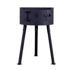 BRASERO FOGONERO DELTA CIRCULAR DE PIE DESMONTABLE LB - comprar online