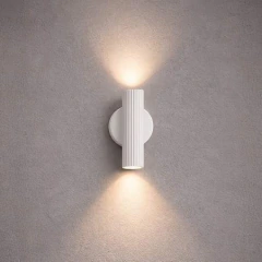 Imagen de Aplique de pared NEXUS WALL MINI BIFOCAL cilíndrico GU10 VORTEX