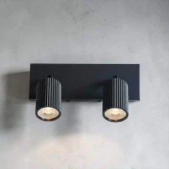 Aplique pared NEXUS LINEAL cabezales orientables GU10 VORTEX - comprar online