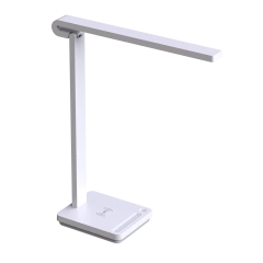 Lámpara de escritorio LED AMADEA carga Wireless y USB cabezal orientable MARKAS - comprar online